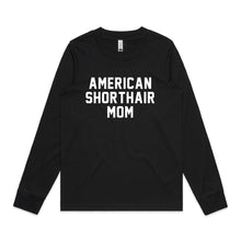 Load image into Gallery viewer, Breed Specific Cat Mom Long Sleeve T-Shirt
