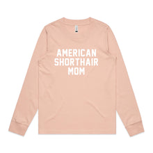 Load image into Gallery viewer, Breed Specific Cat Mom Long Sleeve T-Shirt