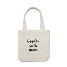 Load image into Gallery viewer, Breed Specific Dog Mom (thick cursive) Luxe Tote Bag
