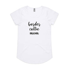 Load image into Gallery viewer, Breed Specific Dog Mom (thick cursive) Ladies T-Shirt