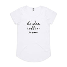 Load image into Gallery viewer, Breed Specific Dog Mom (thin cursive) Ladies T-Shirt