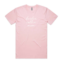 Load image into Gallery viewer, Breed Specific Dog Mom (thin cursive) Unisex T-Shirt