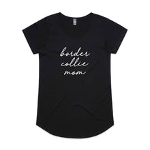 Load image into Gallery viewer, Breed Specific Dog Mom (thin cursive) Ladies T-Shirt