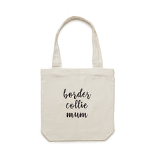 Load image into Gallery viewer, Breed Specific Dog Mum (thick cursive) Luxe Tote Bag
