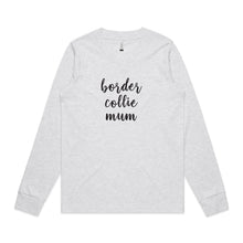 Load image into Gallery viewer, Breed Specific Dog Mum (thick cursive) Long Sleeve T-Shirt