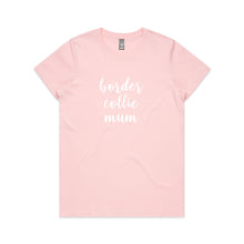 Load image into Gallery viewer, Breed Specific Dog Mum (thick cursive) Classic T-Shirt