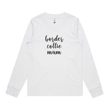 Load image into Gallery viewer, Breed Specific Dog Mum (thick cursive) Long Sleeve T-Shirt