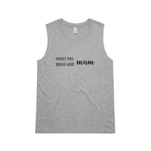 Load image into Gallery viewer, Breed Specific Dog Mum (thick cursive) Ladies Tank