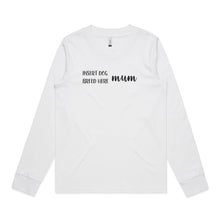 Load image into Gallery viewer, Breed Specific Dog Mum (thick cursive) Long Sleeve T-Shirt