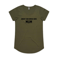 Load image into Gallery viewer, Beagle Mum Breed Illustration Ladies T-Shirt