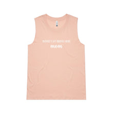 Load image into Gallery viewer, Breed Specific Cat Mom (thick cursive) Ladies Tank