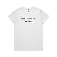 Load image into Gallery viewer, Breed Specific Cat Mom (thick cursive) Classic T-Shirt