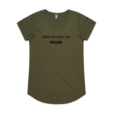 Load image into Gallery viewer, Border Collie Mum Breed Illustration Ladies T-Shirt
