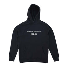 Load image into Gallery viewer, Breed Specific Cat Mom (thick cursive) Hoodie