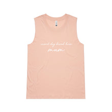 Load image into Gallery viewer, Breed Specific Dog Mum (thin cursive) Ladies Tank