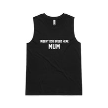 Load image into Gallery viewer, Border Collie Mum Breed Illustration Ladies Tank