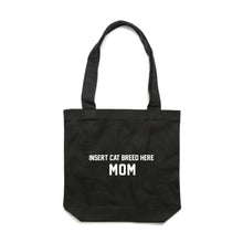 Load image into Gallery viewer, Breed Specific Cat Mom Luxe Tote Bag
