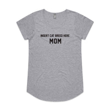 Load image into Gallery viewer, Breed Specific Cat Mom Ladies T-Shirt