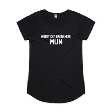 Load image into Gallery viewer, Breed Specific Cat Mum Ladies T-Shirt