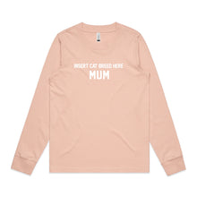 Load image into Gallery viewer, Breed Specific Cat Mum Long Sleeve T-Shirt