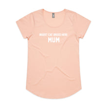 Load image into Gallery viewer, Breed Specific Cat Mum Ladies T-Shirt