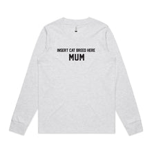 Load image into Gallery viewer, Breed Specific Cat Mum Long Sleeve T-Shirt