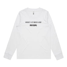 Load image into Gallery viewer, Breed Specific Cat Mum (thick cursive) Long Sleeve T-Shirt