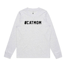 Load image into Gallery viewer, #CATMOM Long Sleeve T-Shirt