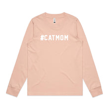 Load image into Gallery viewer, #CATMOM Long Sleeve T-Shirt