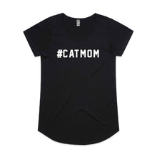 Load image into Gallery viewer, #CATMOM Ladies T-Shirt