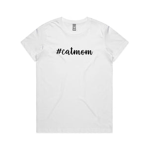 #catmom (thick cursive) Classic T-Shirt