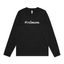 Load image into Gallery viewer, #catmom (thick cursive) Long Sleeve T-Shirt