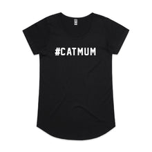 Load image into Gallery viewer, #CATMUM Ladies T-Shirt