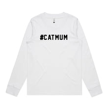 Load image into Gallery viewer, #CATMUM Long Sleeve T-Shirt