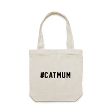 Load image into Gallery viewer, #CATMUM Luxe Tote Bag