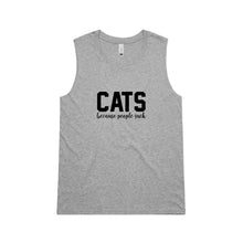 Load image into Gallery viewer, CATS Because People Suck Ladies Tank