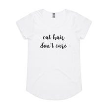 Load image into Gallery viewer, CAT HAIR DON'T CARE Ladies T-Shirt