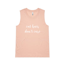 Load image into Gallery viewer, CAT HAIR DON'T CARE Ladies Tank