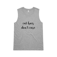 Load image into Gallery viewer, CAT HAIR DON'T CARE Ladies Tank