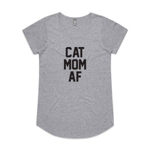 Load image into Gallery viewer, CAT MOM AF Ladies T-Shirt