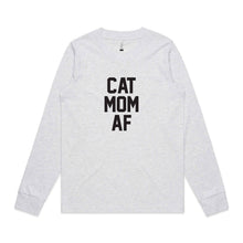 Load image into Gallery viewer, CAT MOM AF Long Sleeve T-Shirt