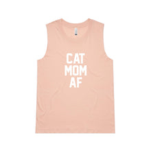 Load image into Gallery viewer, CAT MOM AF Ladies Tank