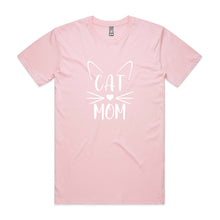 Load image into Gallery viewer, CAT MOM (WHISKERS+EARS) Unisex T-Shirt