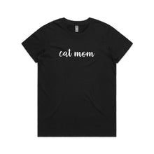 Load image into Gallery viewer, CAT MOM (thick cursive) Classic T-Shirt
