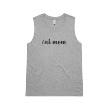 Load image into Gallery viewer, CAT MOM (thick cursive) Ladies Tank