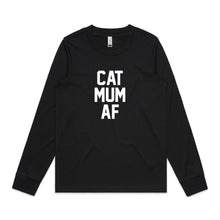 Load image into Gallery viewer, CAT MUM AF Long Sleeve T-Shirt