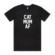 Load image into Gallery viewer, CAT MUM AF Unisex T-Shirt