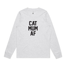 Load image into Gallery viewer, CAT MUM AF Long Sleeve T-Shirt