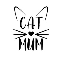 Load image into Gallery viewer, CAT MUM (whiskers + ears) Bumper Sticker
