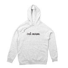 Load image into Gallery viewer, CAT MUM (thick cursive) Hoodie